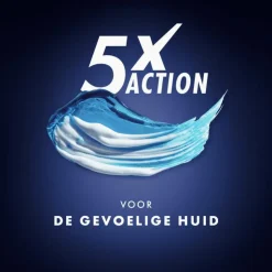 Heren Gillette Fusion Scheergel Gevoelige Huid 200 ML 2 Stuks