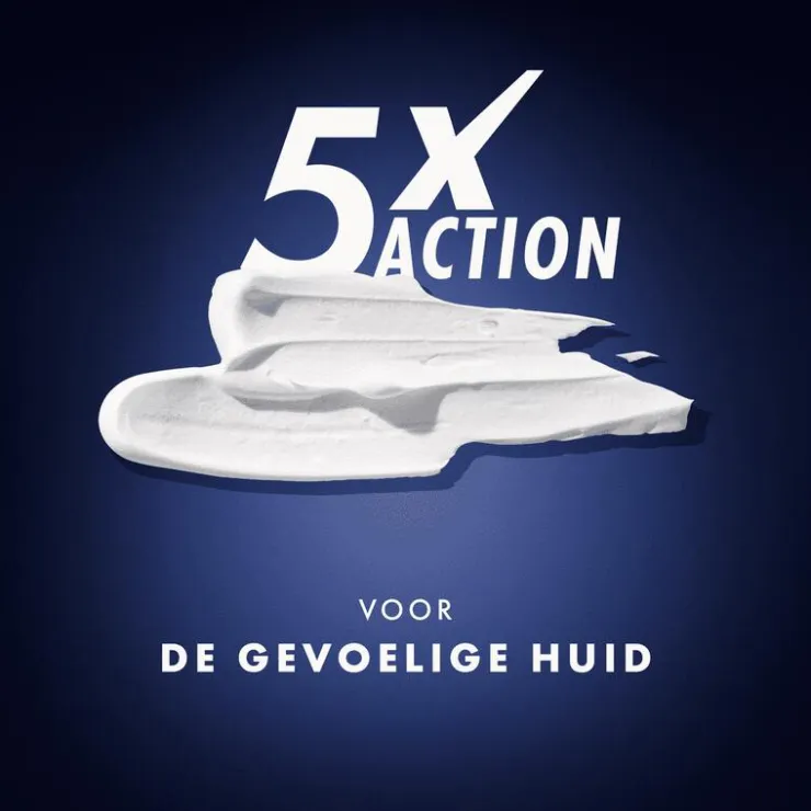 Heren Gillette Fusion Scheerschuim Gevoelige Huid 250 ML