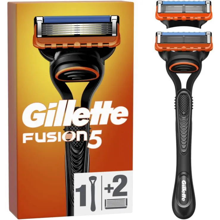 Heren Gillette Fusion5 Scheersysteem Met 2 Navulmesjes