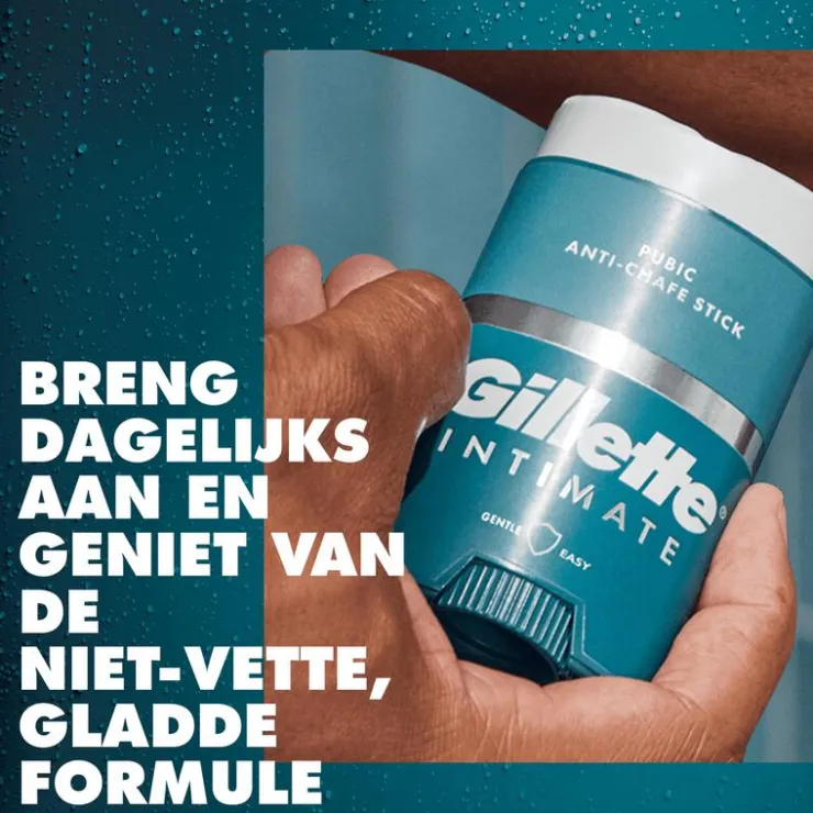 Heren Gillette Intimate Anti-Schuurstick Voor Intieme Zone