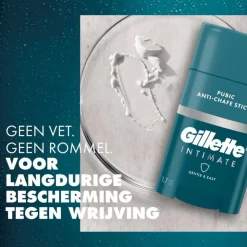 Heren Gillette Intimate Anti-Schuurstick Voor Intieme Zone
