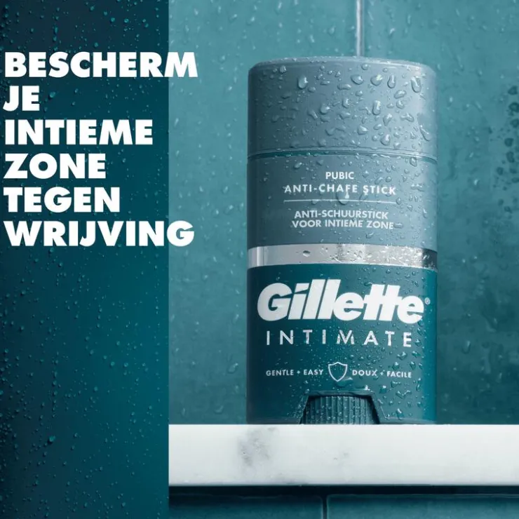 Heren Gillette Intimate Anti-Schuurstick Voor Intieme Zone