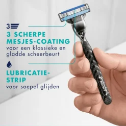 Heren Gillette Mach3 Navulmesjes 8 Stuks
