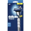 Heren Gillette Mach3 Turbo Scheersysteem Met 2 Navulmesjes