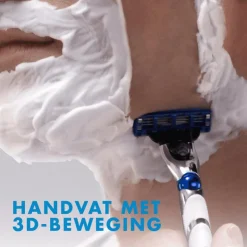 Heren Gillette Mach3 Turbo Scheersysteem Met 2 Navulmesjes