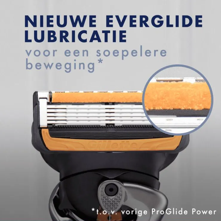 Heren Gillette ProGlide Power Navulmesjes 8 Stuks