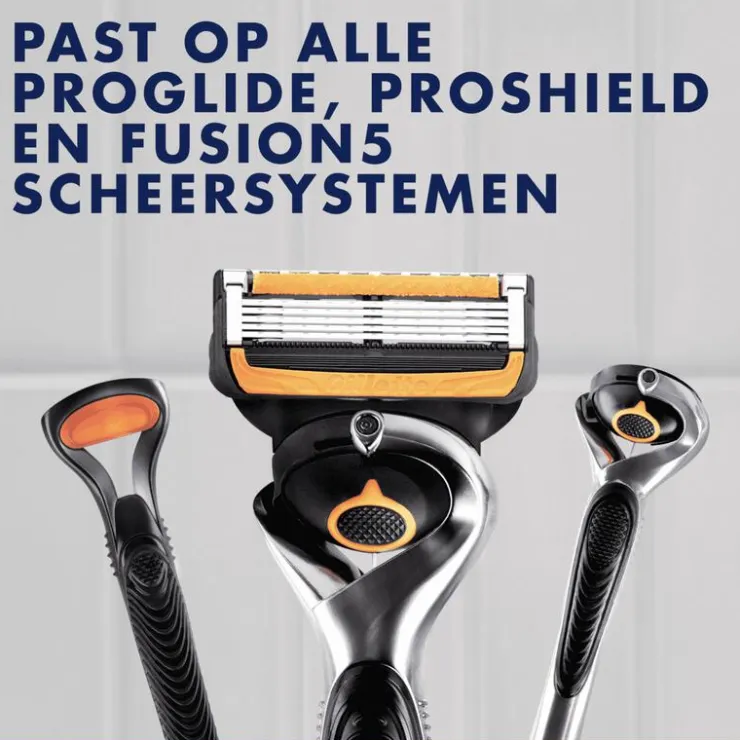 Heren Gillette ProGlide Power Navulmesjes 4 stuks