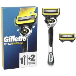 Heren Gillette ProShield Scheersysteem Met 2 Navulmesjes
