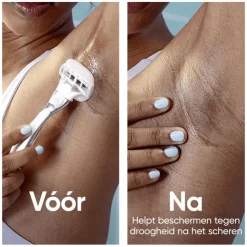 Heren Gillette Venus Comfortglide Sugarberry Scheersysteem 5 Blades + 1 mesje
