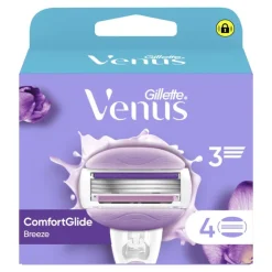 Heren Gillette Venus ComfortGlide Breeze Navulmesjes 4 Stuks