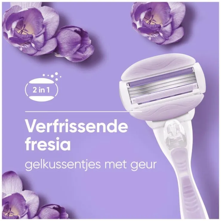 Heren Gillette Venus ComfortGlide Breeze Navulmesjes 4 Stuks