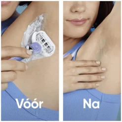 Heren Gillette Venus Deluxe Smooth Swirl Extra Glad Scheersysteem 5 Blades