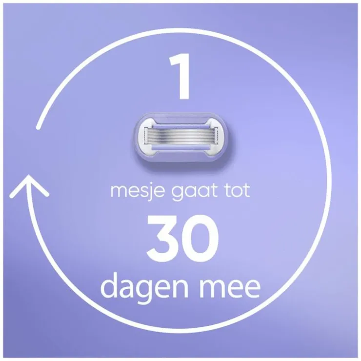 Heren Gillette Venus Deluxe Smooth Swirl Navulmesjes 3 Stuks