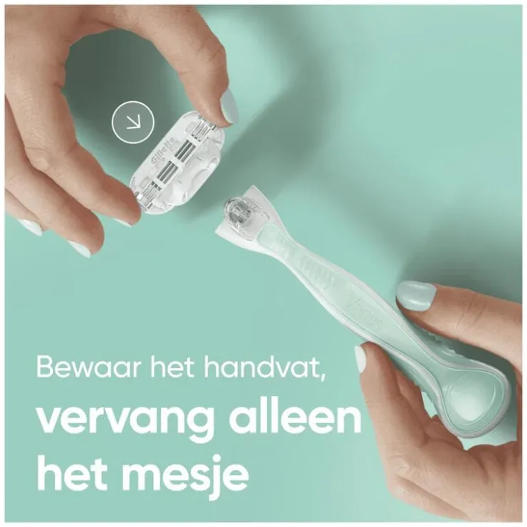Heren Gillette Venus Smooth Sensitive Scheersysteem