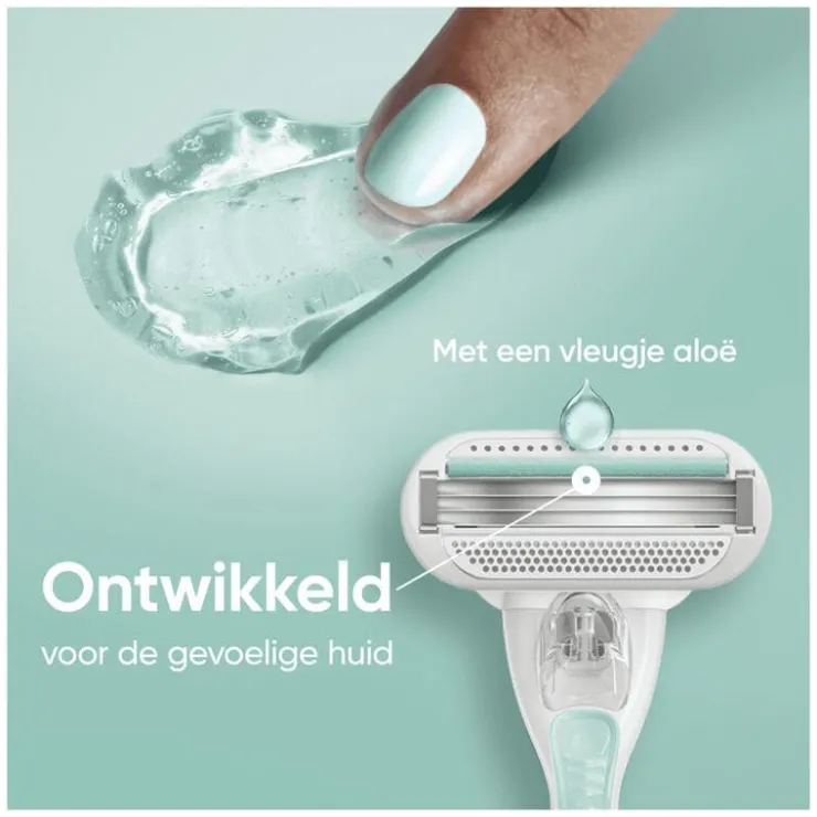 Heren Gillette Venus Smooth Sensitive Scheersysteem