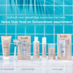 Heren Gillette Venus Voor Huid En Schaamhaar Aloe Vera Navulmesjes 8 Stuks
