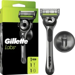 Heren Gillette Labs Scheersysteem 1 Handvat Met 1 Navulmesje En Muurhanger