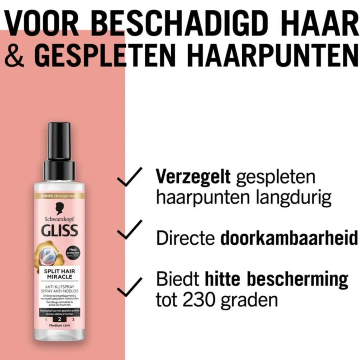 Gliss Split Hair Miracle Anti-Klitspray 200 ML