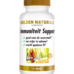 Golden Naturals Immuniteit Support 21 caps