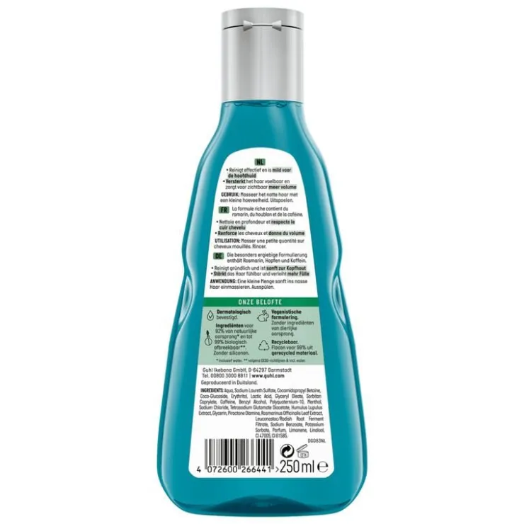 Heren Guhl Men Vol & Sterk Shampoo 250 ML