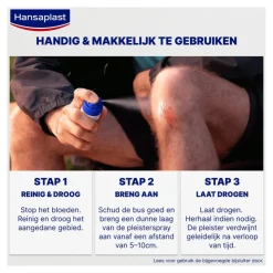 Hansaplast Second Skin Spray Pleister 40ML