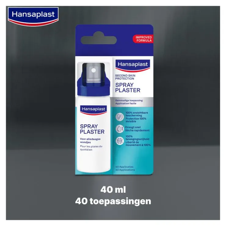 Hansaplast Second Skin Spray Pleister 40ML