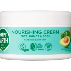 Happy Earth 100% Natural Nourishing Body Cream 200ml