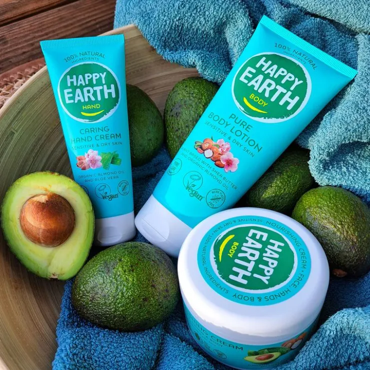 Happy Earth 100% Natural Nourishing Body Cream 200ml
