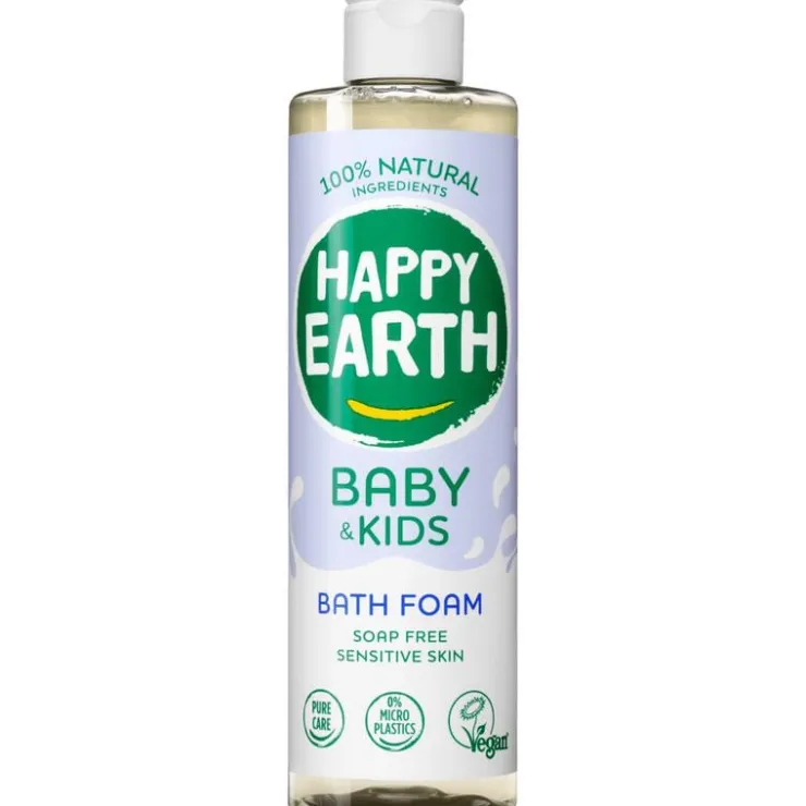 Happy Earth 100% Natuurlijke Baby & Kids Badschuim 100 ML