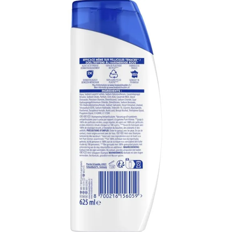 Head and Shoulders Head & Shoulders Classic Anti-roos Shampoo 625 ML