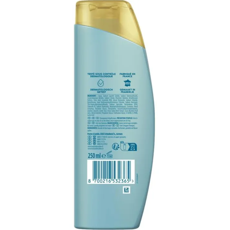 Head and Shoulders Head & Shoulders Derma X Pro Hydrateert Shampoo Anti-roos 250 ml