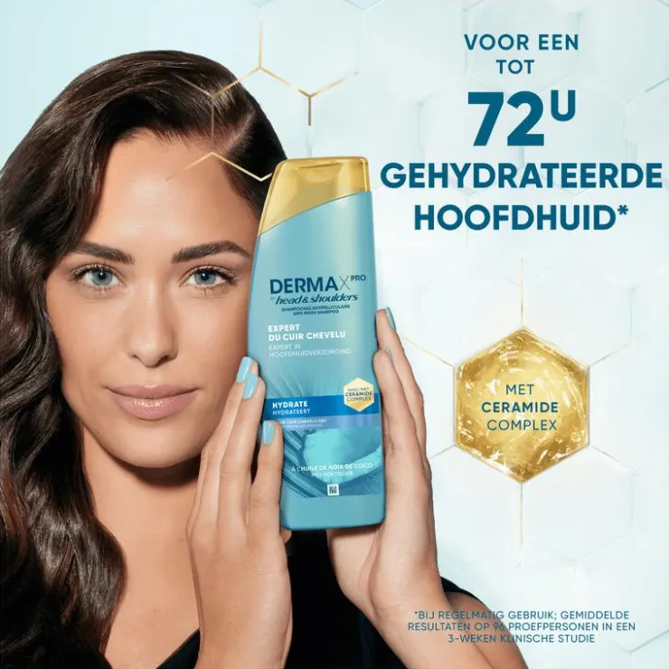 Head and Shoulders Head & Shoulders Derma X Pro Hydrateert Shampoo Anti-roos 250 ml