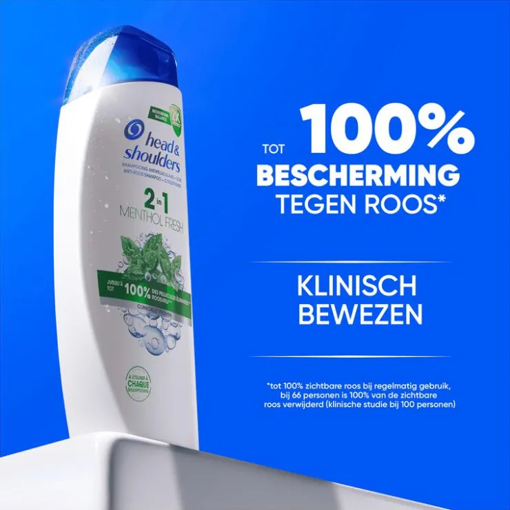 Head and Shoulders Head & Shoulders Menthol Fresh 2in1 Anti-Roos Shampoo & Conditioner 300 ML