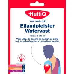 HeltiQ watervaste eilandpleister 9x10cm