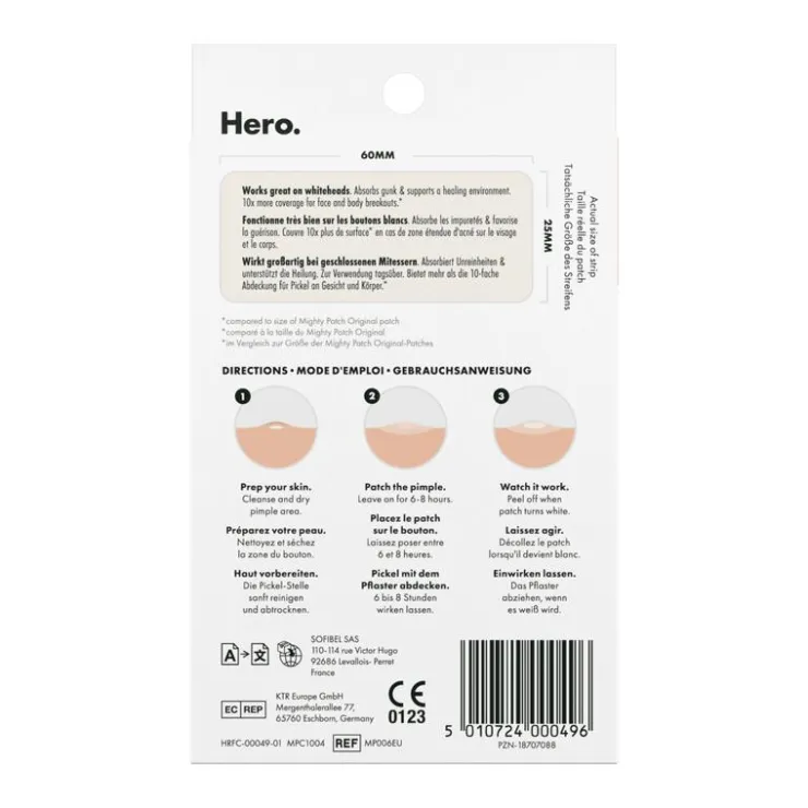 Hero Mighty Patch Surface 10 Patches