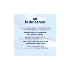 Hero Nutrasense Classic Opvolgmelk 2 (6-12m) met melkvet 700 GR