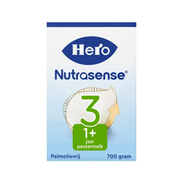 Hero Nutrasense Classic Peutermelk 3 (1+jr) met melkvet 700 GR