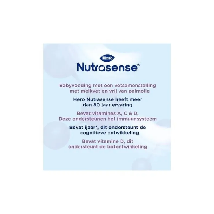Hero Nutrasense Classic Peutermelk 3 (1+jr) met melkvet 700 GR