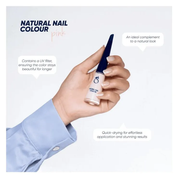 Herôme Herome Natural Nail Colour Pink 10 ML
