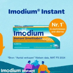 Imodium ® Instant 2 MG 10 Smelttabletten