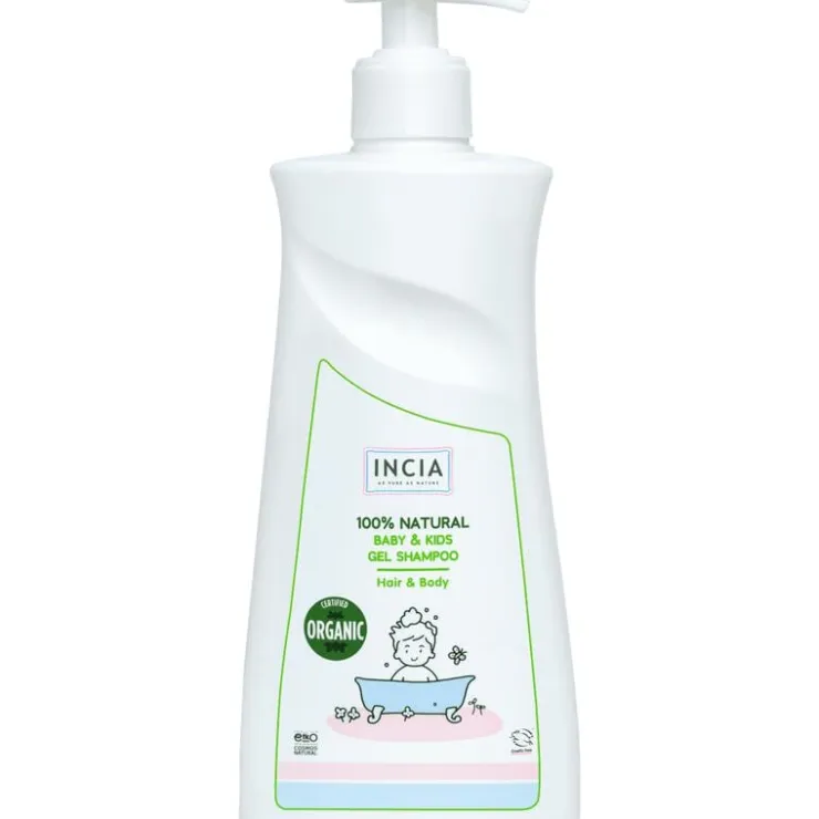 INCIA Natuurlijke Kinder Shampoo - Zonder Sulfaten en Parabenen 350ML