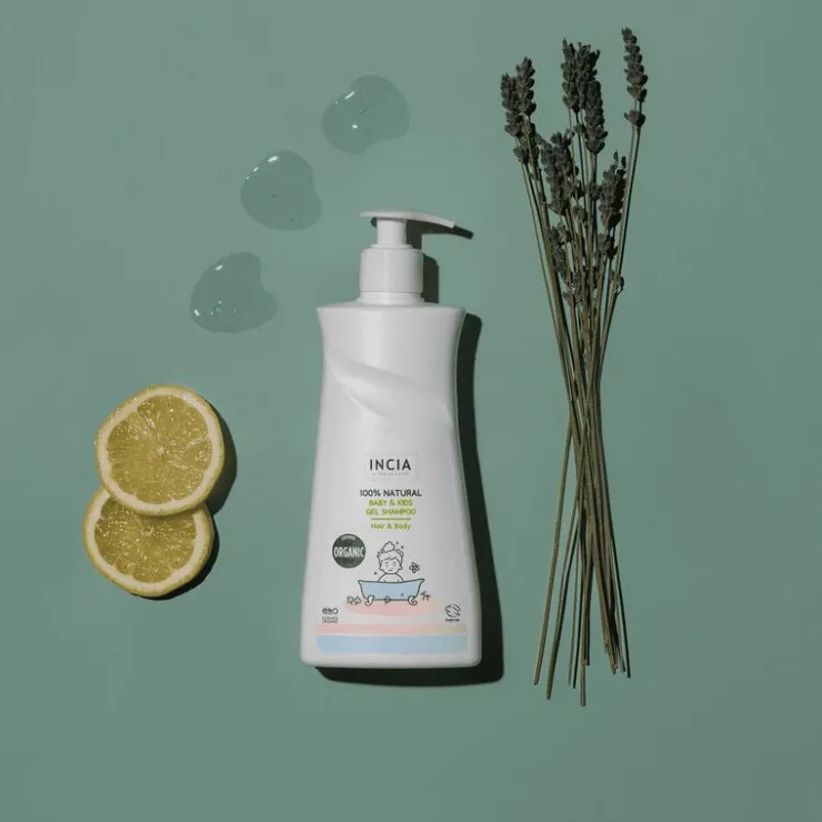 INCIA Natuurlijke Kinder Shampoo - Zonder Sulfaten en Parabenen 350ML