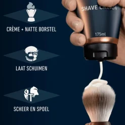 Heren King C Gillette King C. Gillette Scheercrème 175 ML