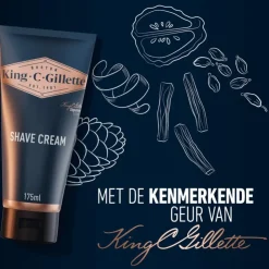 Heren King C Gillette King C. Gillette Scheercrème 175 ML