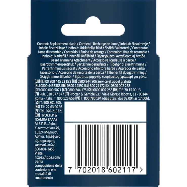 Heren King C Gillette King C. Gillette Style Master Scheerapparaat Navulmesje 1 Stuk
