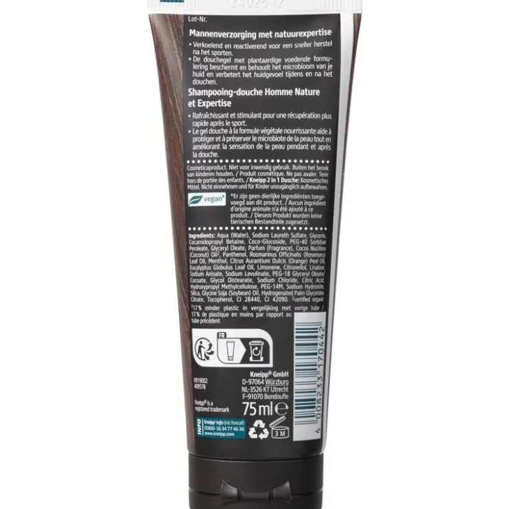 Heren Kneipp Men 2-In-1 Sport Douche75 ML