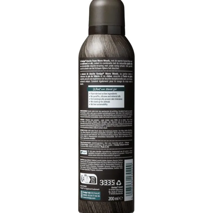 Heren Kneipp Men Warm Woods Douchefoam 200 ML