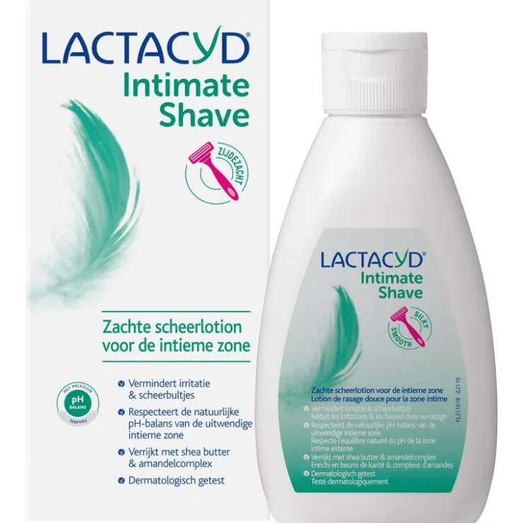 Heren Lactacyd Intimate Shave Scheerlotion voor de Intieme Zone 200 ML