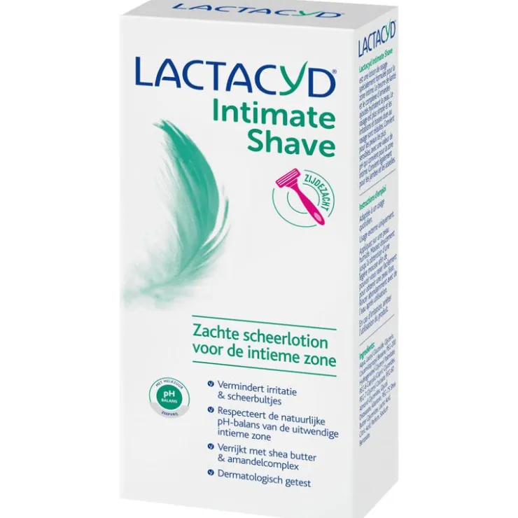 Heren Lactacyd Intimate Shave Scheerlotion voor de Intieme Zone 200 ML