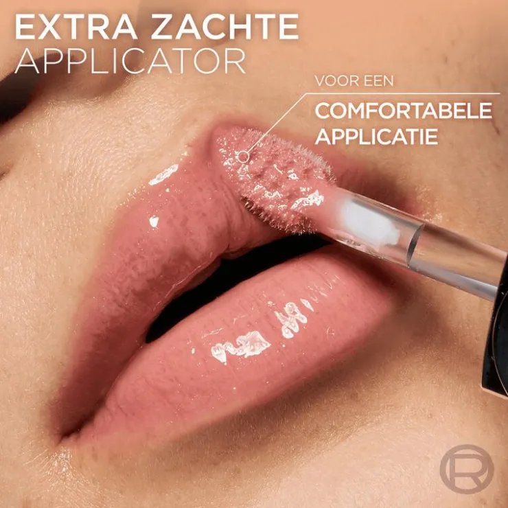 L'Oréal Paris Lip Plumper Plump Ambition Lipgloss - Nude -